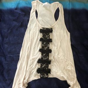 🌸Waterfall Side Bow Top